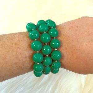 Green Beaded Bracelets